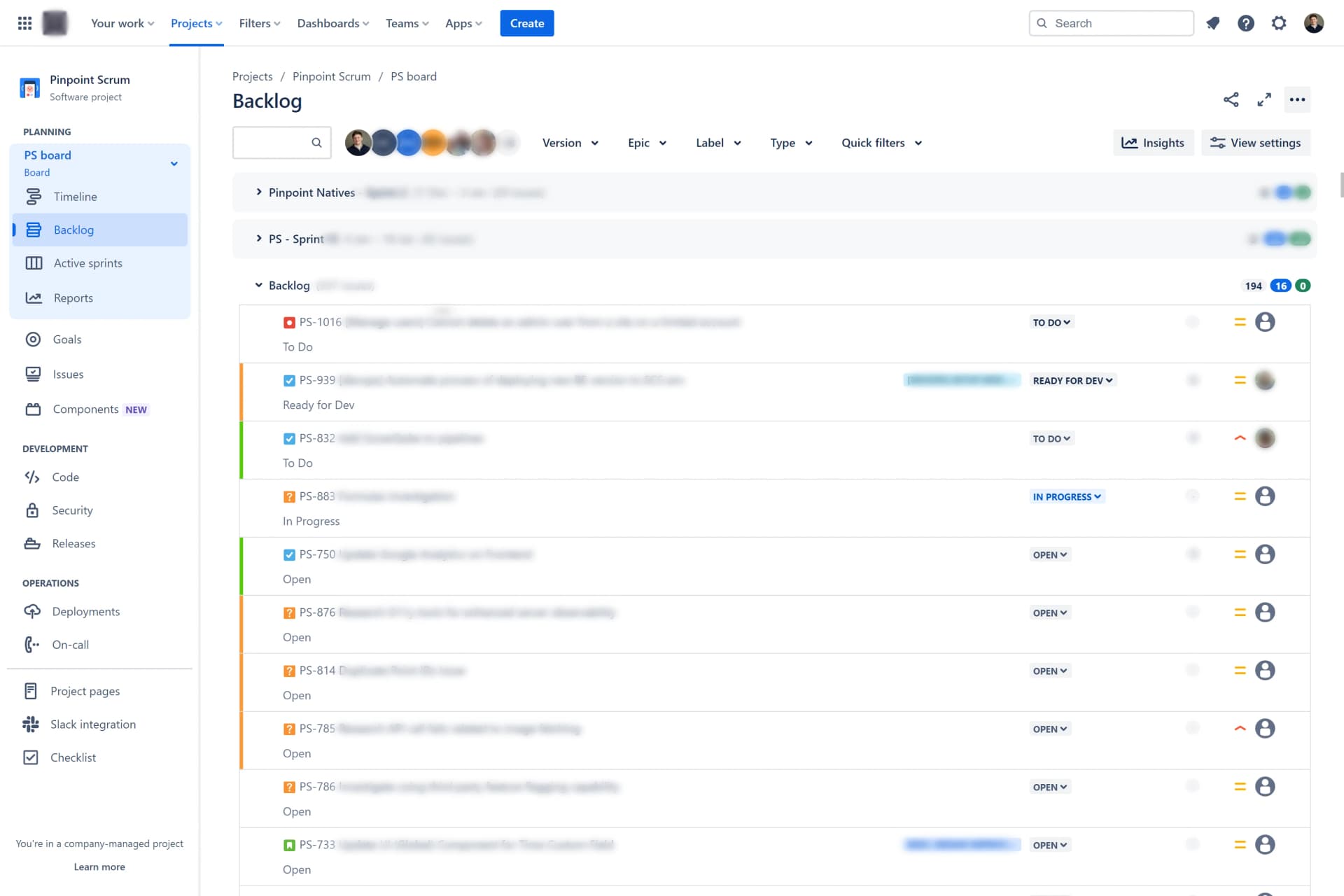 Discovery process overview