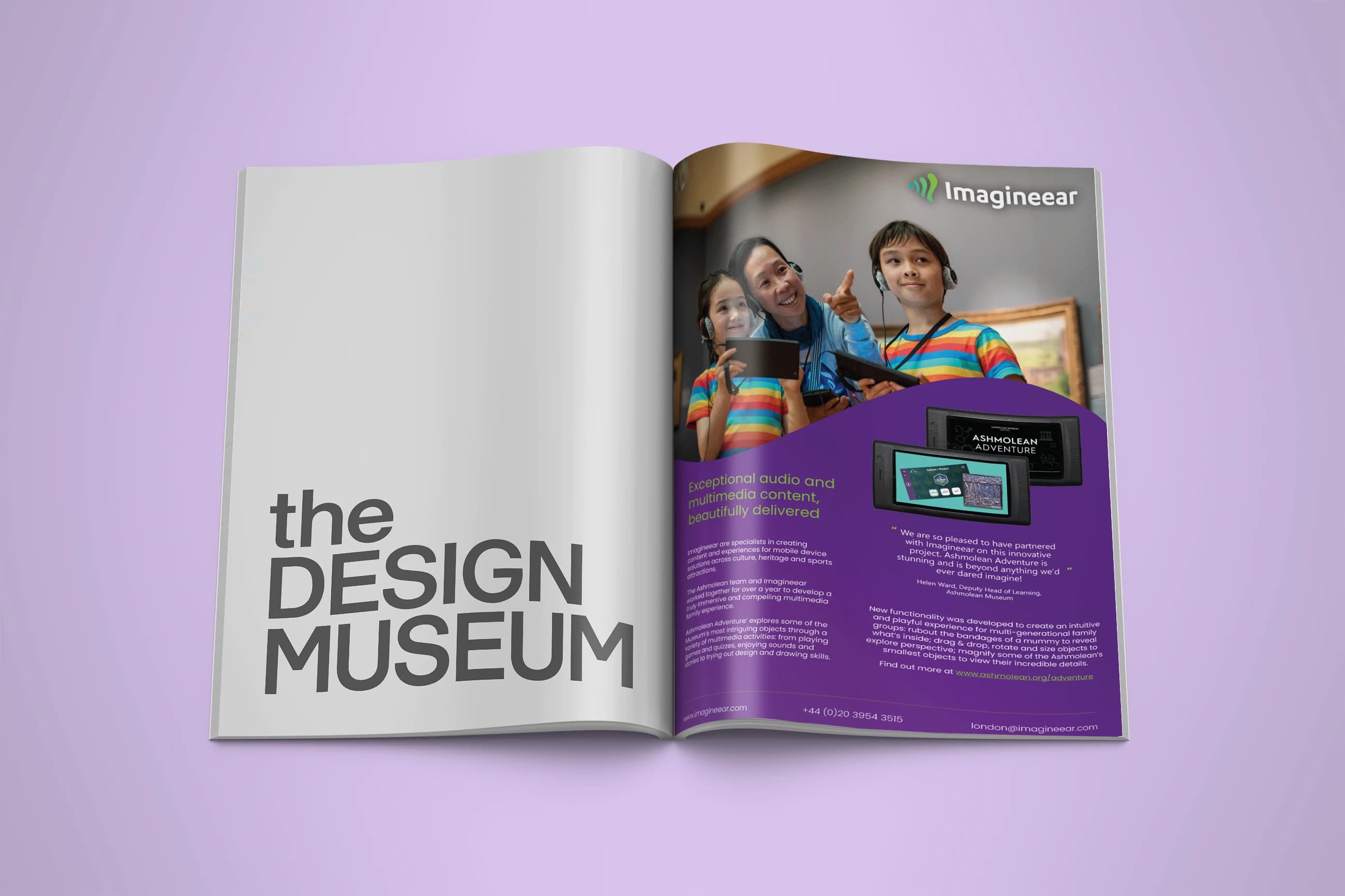 Imagineear brand application 5