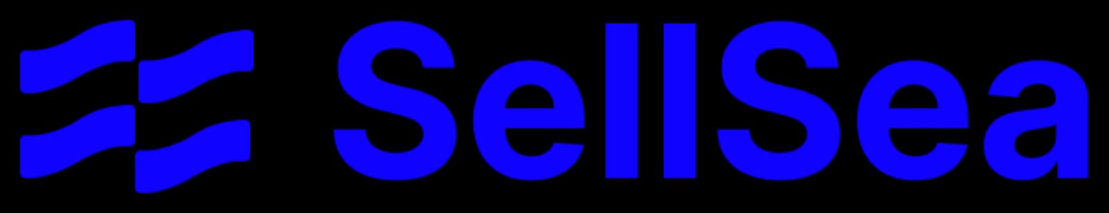 SellSea blue wordmark